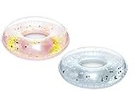 Toyland Jumbo Inflatable Swim Ring with Glitter - Diseños Surtidos