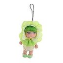 Pinakine® 4inch 10cm Adorable Farm Vegetable Doll Little Doll in Green Hairband Suit Home Display Decor | Other & Character Dolls | Dolls & Bears