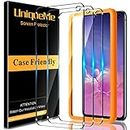 UniqueMe [3 Pack] for Samsung Galaxy S10e Screen Protector, Tempered Glass 9H Hardness Bubble Free Screen Cover