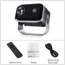 AUN Mini-Projektor 4K Wifi Tragbare Heimkino-Beamer Smart-Tv-Synchron 