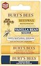 Burt's Bees set de bálsamo labial, juego de bálsamo labial con cera de abejas y vainilla, con vitamina E, paquete doble económico, 2 x 4.25 gramos