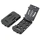 Nylon Belt Clip Outdoor Loops for Knife Kydex Sheath Holster Camping DIY Outdoor Tool Clip, Set of 2 (Slide Type)