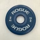 Rogue Friction Grip Kilo Change Plate Single 2KG (5.5 Lb) Blue Weight Plate