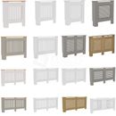 Radiator Cover White Unfinished Grey Modern Traditional Wood Grill Cabinet Shelf