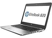 HP Elitebook 820 G3 Business Laptop, 12.5 inches HD Display, Intel Core i5-6300U 2.4Ghz, 8GB RAM, 256GB SSD, 802.11 AC, Windows 10 Professional (Renewed)