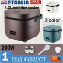 1.2L Mini Rice Cooker Travel Small Non-stick Pot For Cooking Soup Rice Stews HOT