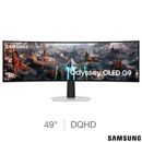 Samsung Odyssey G93SC 49 Inch DQHD 240Hz OLED Curved Gaming Monitor, LS49CG934SU