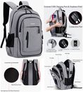 Travel Laptop School Bags Backpack 15.6 Inch with USB Charging Port RFID Pockets