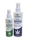 2 Bottles of Cannabis-B-Gone: Airbourne Smoke (120ml) AND Surface (240ml) Odour Removing Spray