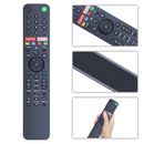 New RMF-TX500U Voice Remote Control For Sony Smart TV 4K XBR-55X950G KD-65X750H