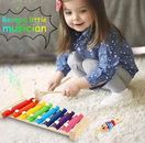 Juguetes para niños juguete musical de madera xilófono regalo para bebés envío gratuito