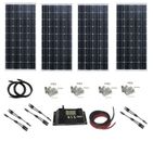 Sistema Pannelli Solari 100W 200W 300W 400W Kit Moduli Solari 12V 24V Caricabatterie Off Grid