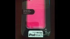 Case for iPod Touch 4th Generation Perfect Fit iLuv - Pink Patterned 