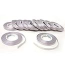AMFIN® Curling Ribbons for Balloons - Silver (Pack 12)