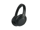 Sony WH-1000XM4 Industry Leading Wireless Noise Cancellation Bluetooth Over Ear Headphones with Mic for Phone Calls, 30 Hours Battery Life, Quick Charge, AUX, Touch Control and Voice Control - Black