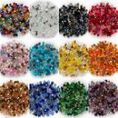 200pcs Bicone Faceted crystal beads glass beads for jewelry making DIY 4mm