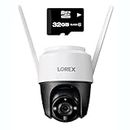 Lorex Wide Indoor/Outdoor WiFi Security Camera - Home Security Camera with Wide View (PT 360)