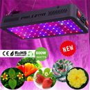 600W LED Plant Grow Light Full Spectrum Double Switch Veg Bloom Lamp 2x2ft Tent