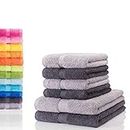 Handtücher - verschiedene Größen, Sets und Farben Geschirrtücher - Qualitäts Frottierware 500 g/m² 100% Baumwolle - Saunahandtuch - Gästehandtücher
