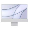 Apple iMac 24" 4.5K Retina 2021 - 512GB SSD - 8GBRAM 8C CPU 8C GPU M1 - Silver