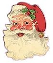 Santa Claus Face Large Wall Decor Decal 24" x 20" from The United States