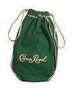 Crown Royal Green Bag Regal Apple with Golden Drawstring by
