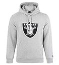 New Era - NFL Oakland Raiders Team Logo Hoodie - grey Size XL