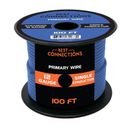 BEST CONNECTIONS Automotive Primary Wire - 100ft Various Colors & Gauge Options
