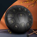 10 in 11 Tone Steel Tongue Drum Instrument Percussion Instrument W/ Mallets Set
