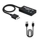 Mcbazel PS1/PS2 To HDMI Adapter,Multifunctional HDTV HDMI Cable Adapter for PS1/PS2