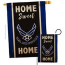 Breeze Decor Home Sweet 2-Sided Polyester 40 x 28 in. Garden Flag/House Flag in Black/Brown | 40 H x 28 W in | Wayfair