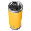 YETI Rambler 20 oz Tumbler, Stainless Steel, Vacuum Insulated with MagSlider Lid, Alpine Yellow
