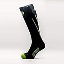 Hotronic Heat Socks Surround Thin (Größe: 35.0-38.0, schwarz/grün, 1 Paar)