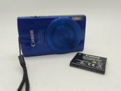 Canon Powershot Elph 190 is Digital Camera BLUE 20MP 10x Zoom Tested!