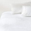 Amazon Basics Hypoallergenic Waterproof Fitted Mattress Protector Cover - Full