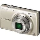 Nikon COOLPIX S6100 16 MP Digital Camera with 7X NIKKOR Wide-Angle Optical Zoom Lens and 3-Inch Touch-Panel LCD (Silver) (Old Model)