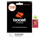 Boost Mobile $230 Prepaid SIM Starter Kit + Vodafone $30 Prepaid SIM Bundle
