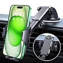 VANMASS Best 2024 【True Military-Grade & Strongest Suction】 Cell Phone Holder Car 【Ultimate Large】 Phone Mount Cradle Dashboard Windshield Vent for iPhone 15 Pro Max 14 13 12 Samsung Android Truck