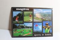Postkarte Ansichtskarte megeve sports et loisirs Haute Savoie France
