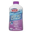 HTH 67029 Drop Out Flocculant Swimming Pool Cleaner, 1 qt