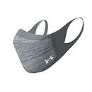 Under Armour Adult Unisex UA Sports Mask + ISO-Chill Face Mask Pitch Gray (M/L)