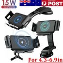 Wireless Car Charger 15W For Samsung Galaxy Z Fold 2 3 Auto Car Mount Holder