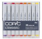 Marcadores clásicos COPIC - 36 bolígrafos - conjunto de colores básicos 