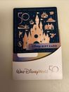 Tarjeta de regalo coleccionable de Disney World 50 aniversario MAGIC KINGDOM CERO EQUILIBRIO