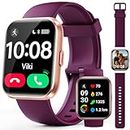 Smart Watch for Women, Fitness Tracker Step Calorie Counter Pedometer with Sleep Monitor, iOS Android Compatible Bluetooth Smartwatch with IP68 Waterproof,
