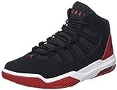 Nike Men's Basketball Shoe, Black Black Black Gym Red 023, 13