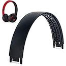 GONOLOWAY Solo3 Replacement Top Headband Repair Parts Compatible with Beats Solo 3 Wireless Solo 2.0 Wired Wireless On-Ear Headphones (Defiant Black-Red)