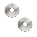 Rannb 72 Teeth Milling Slitting Slotting Saw Mill Cutter 75mm/2.95" Dia 1mm/0.04" Thick - Pack of 2