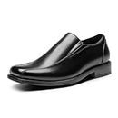 Bruno Marc Mens Leather Lined Dress Loafers Shoes, 1-Black - 11 (State-01)
