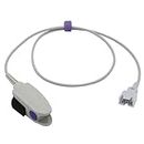 Compatibile con Simo-k Masimo Spo2 Sensor 1863 LNCS DCI Clip per dita adulti 3,2 piedi 9 pin Connettore FDA/CE approvato